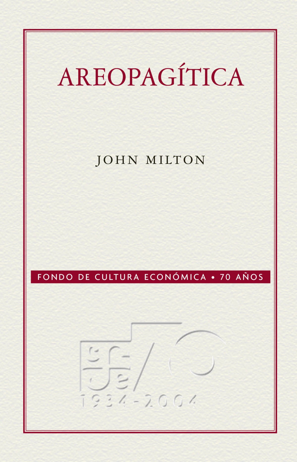 Areopagítica - John Milton