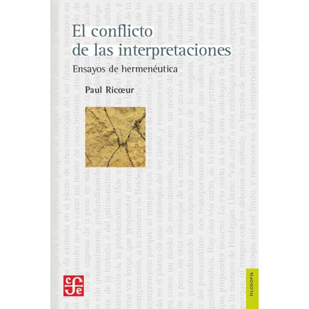 El conflicto de las interpretaciones - Paul Ricœur