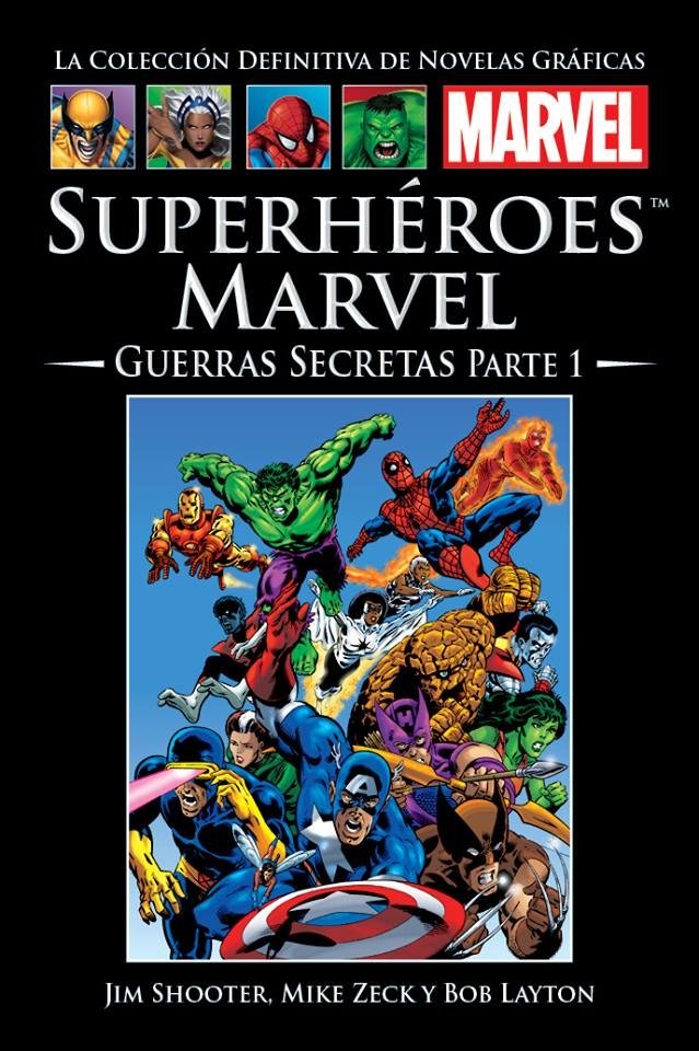 Superhéroes Marvel. Guerras secretas parte 1 - Jim Shooter, Mike Zeck y Bob Layton